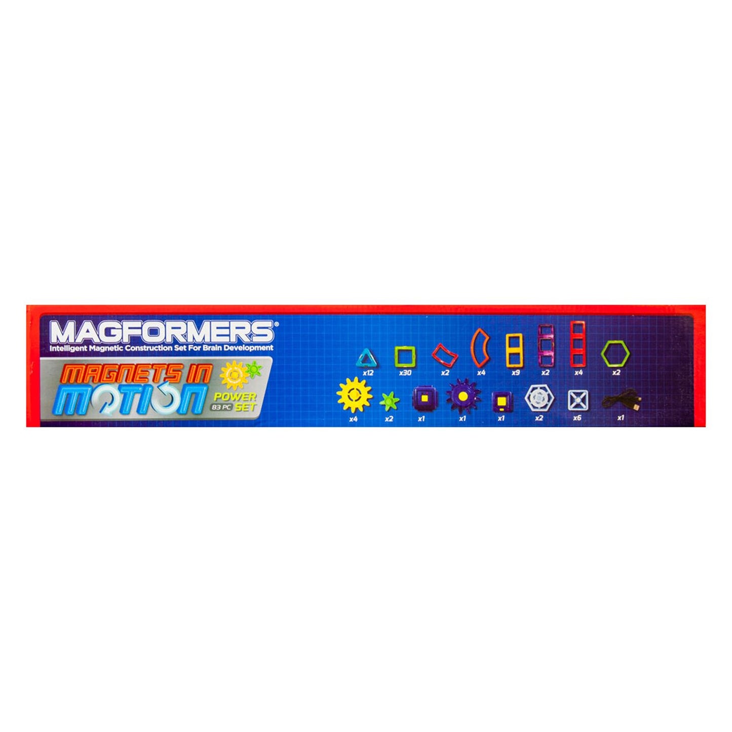 Magformers 63207 Magnets In Motion - 83 Piece Power Set