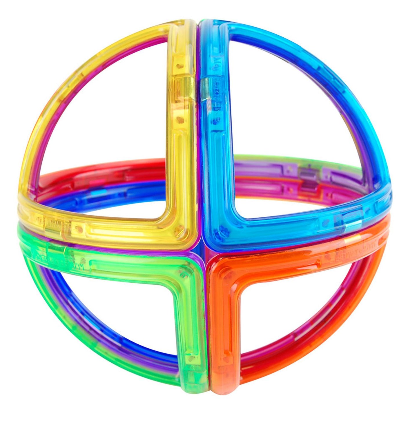 Magformers Unique 44 Piece Magnetic Construction Set
