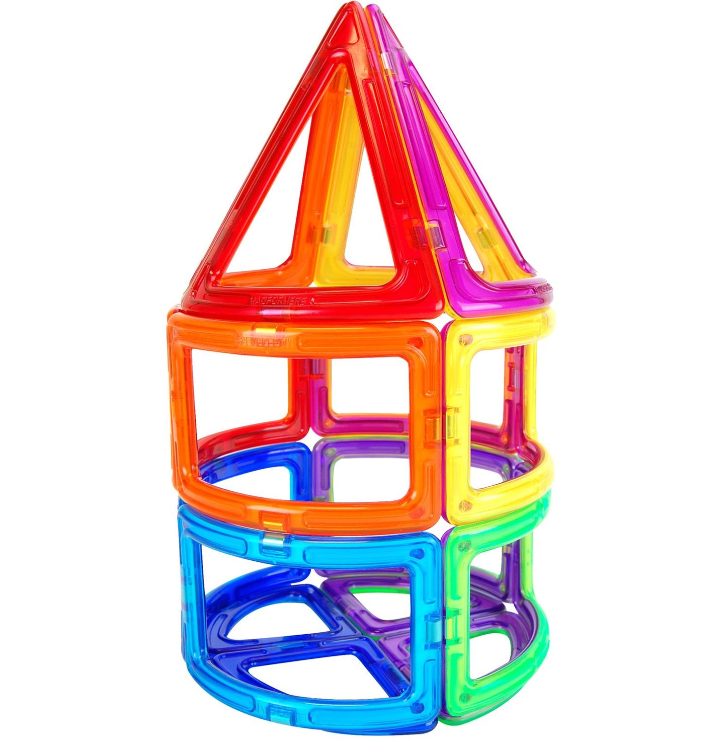 Magformers Unique 44 Piece Magnetic Construction Set