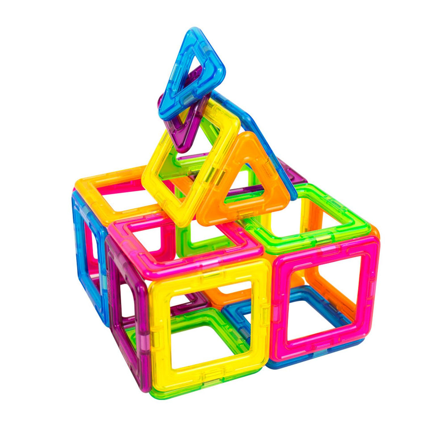 Magformers Neon 26 Piece Magnetic Construction Set