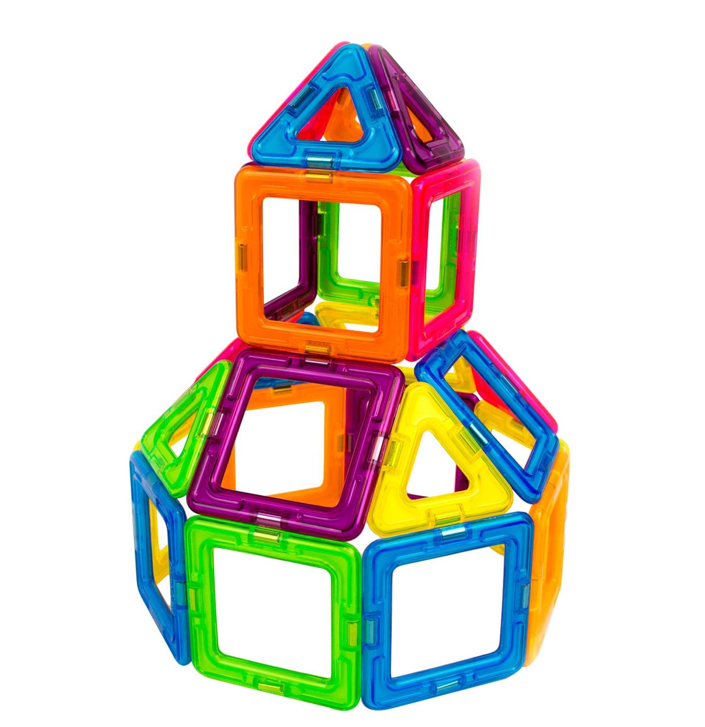 Magformers Neon 26 Piece Magnetic Construction Set
