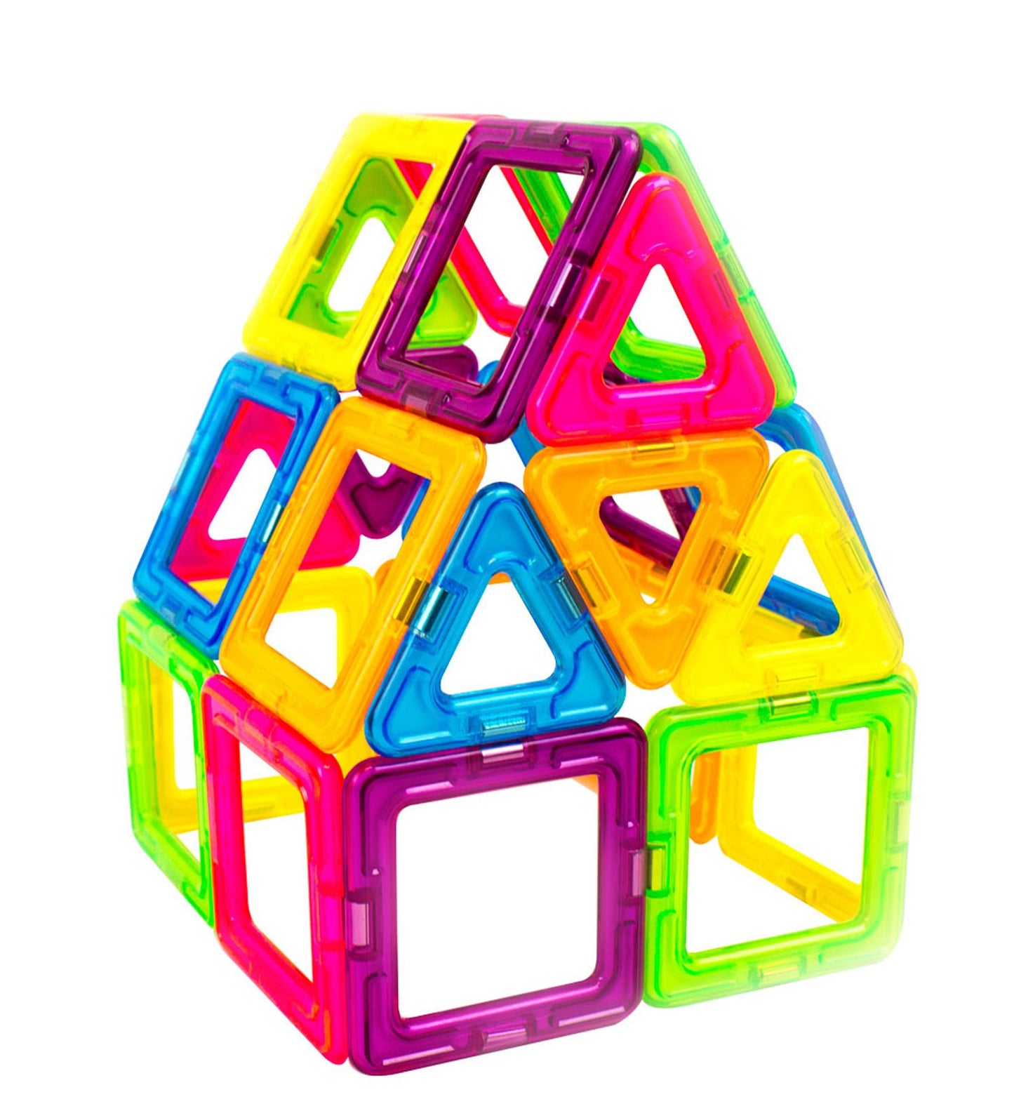 Magformers Neon 26 Piece Magnetic Construction Set