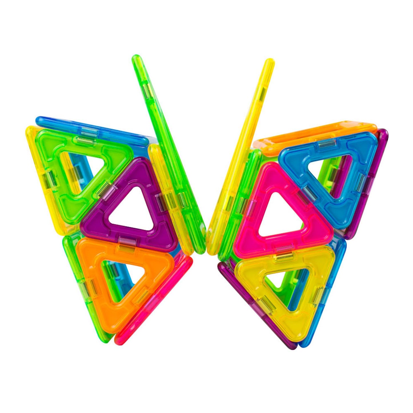 Magformers Neon 70 Piece Magnetic Construction Set