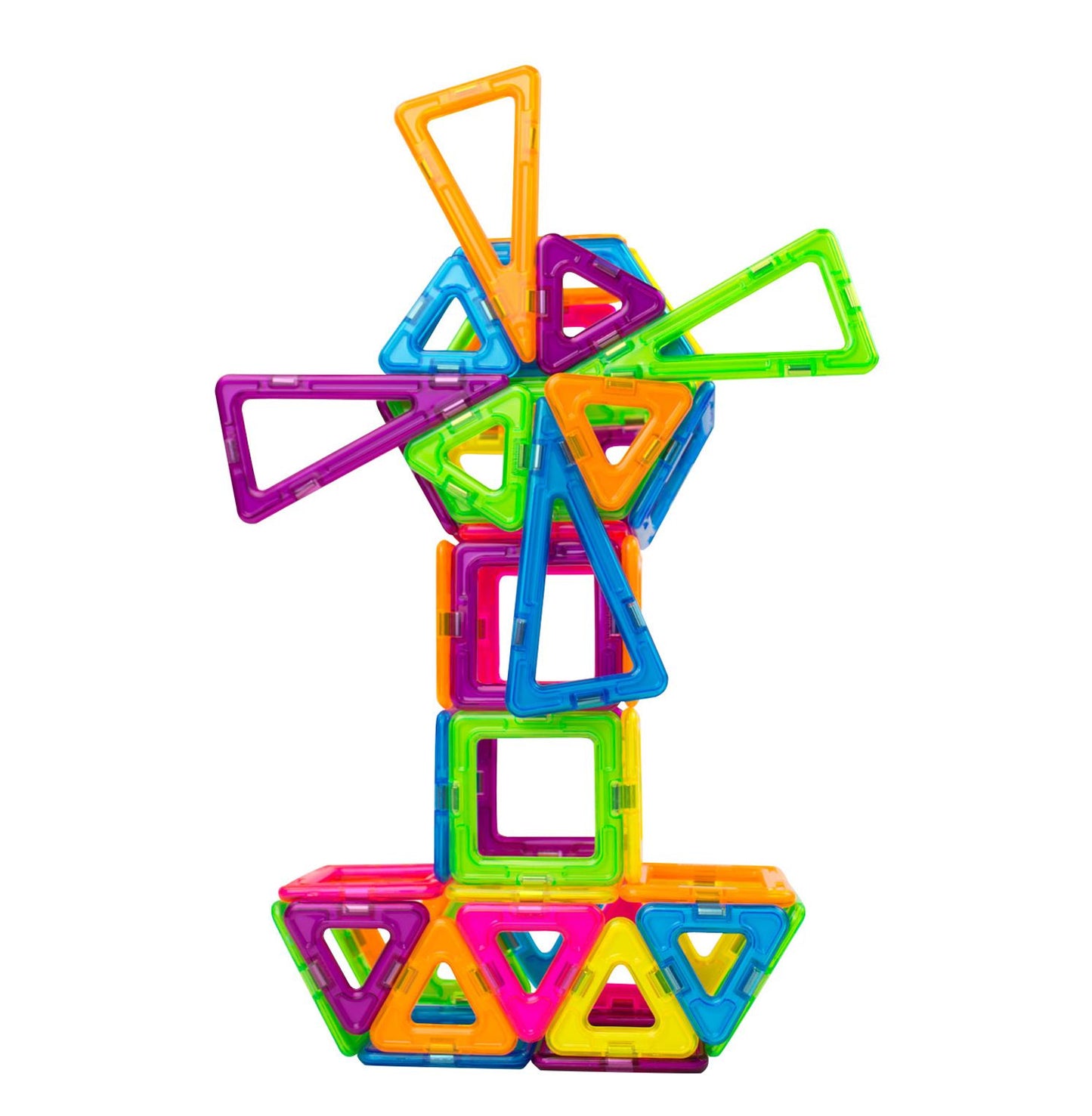 Magformers Neon 70 Piece Magnetic Construction Set