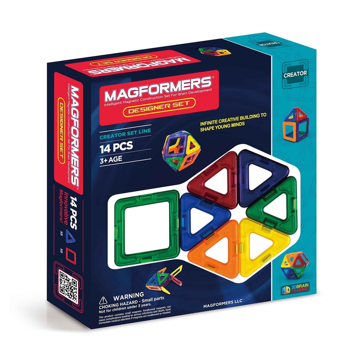 Magformers Designer 14 Piece Magnetic Construction Set