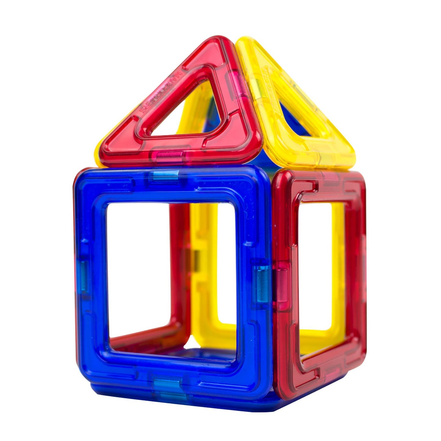 Magformers Primary Color 14 Piece Magnetic Construction Set