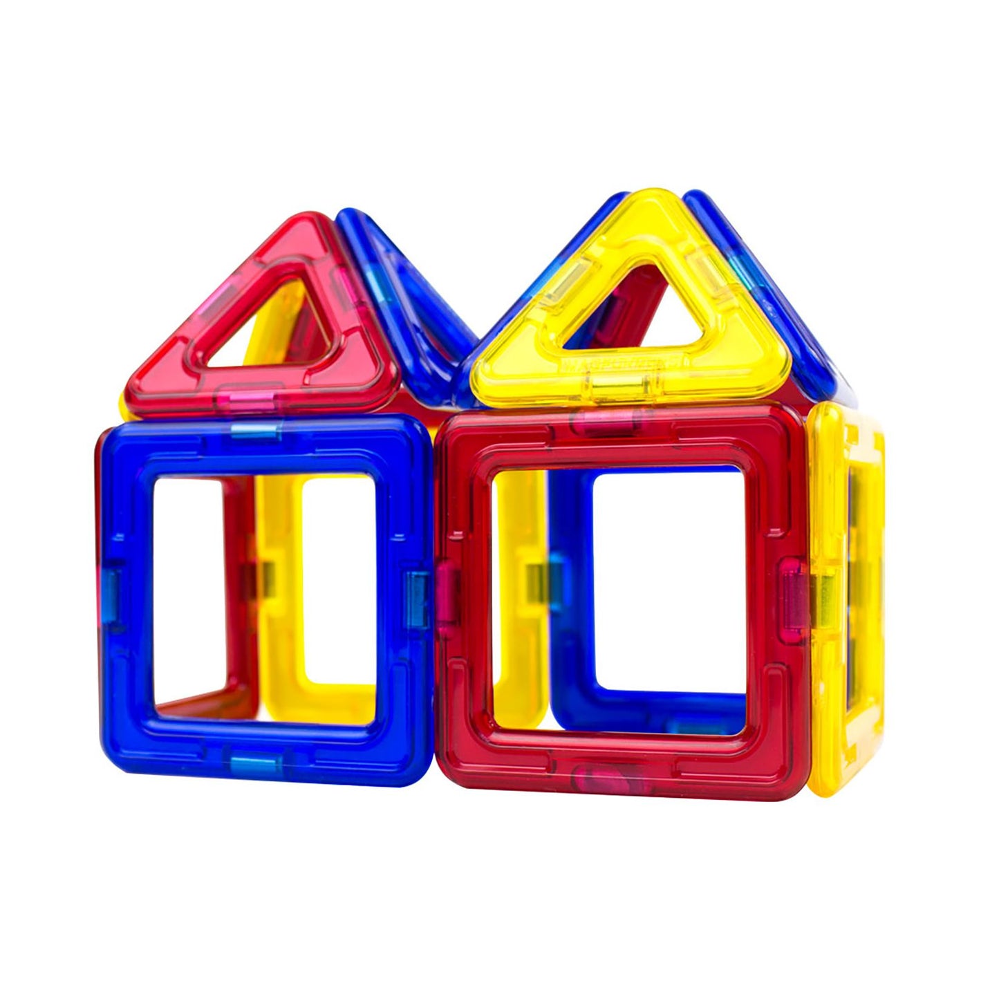 Magformers Primary Color 14 Piece Magnetic Construction Set