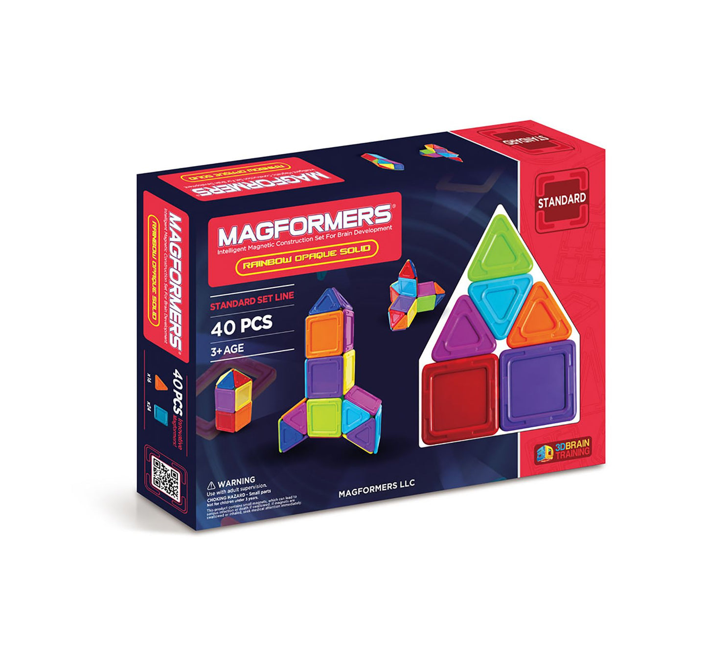 Rainbow Opaque Solids 40pc Set