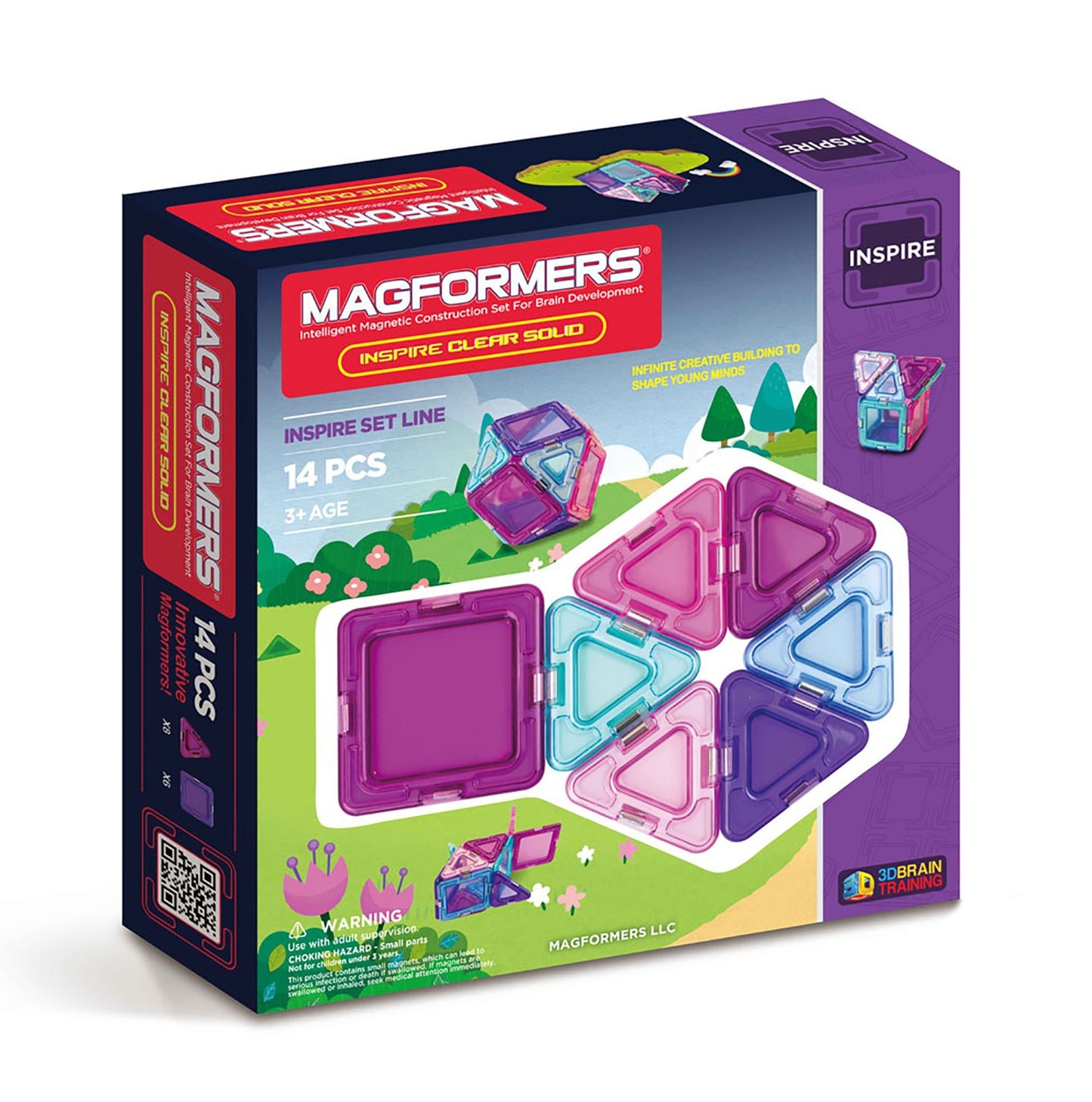 Clear Inspire Solids 14pc Set