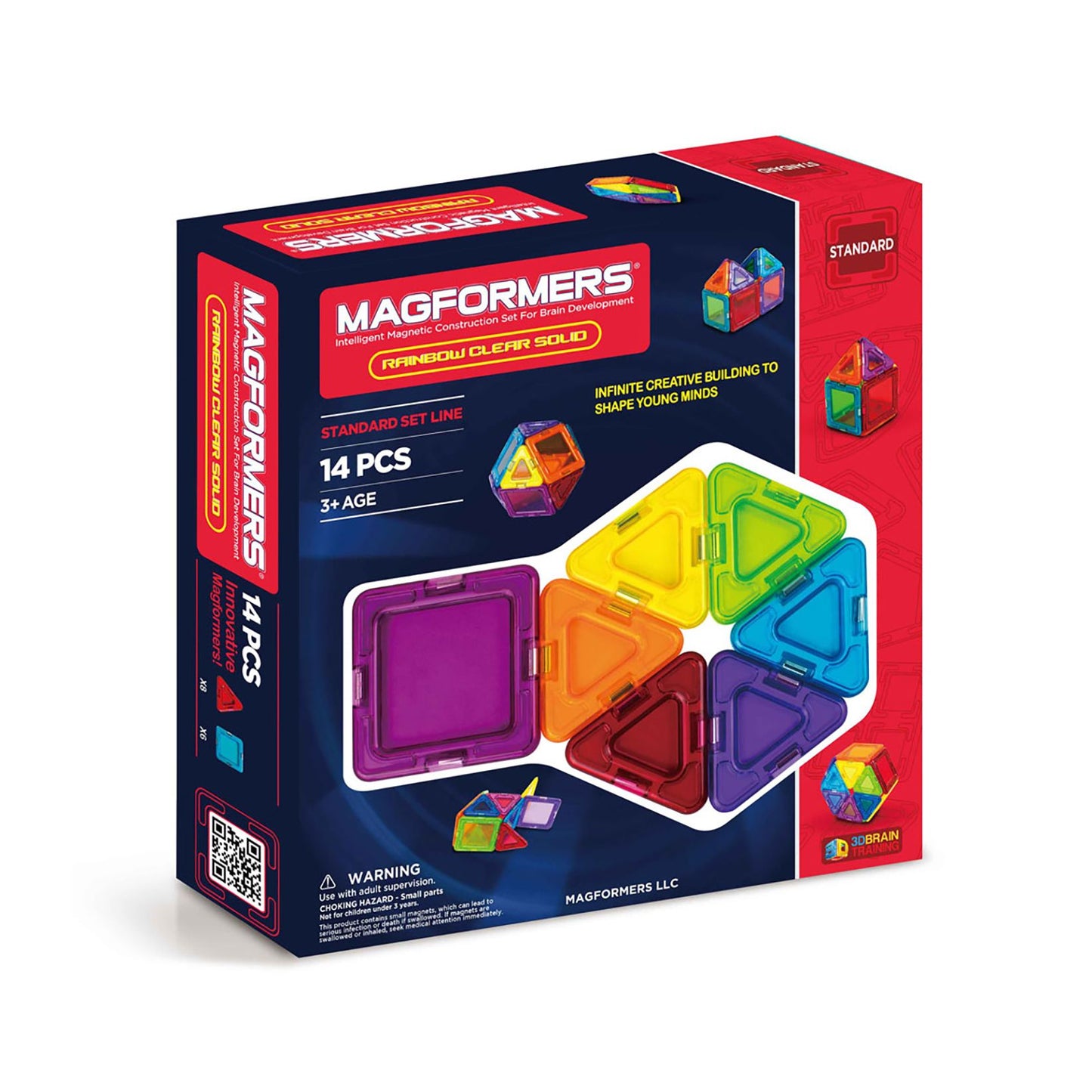 Rainbow Clear Solids 14pc Set