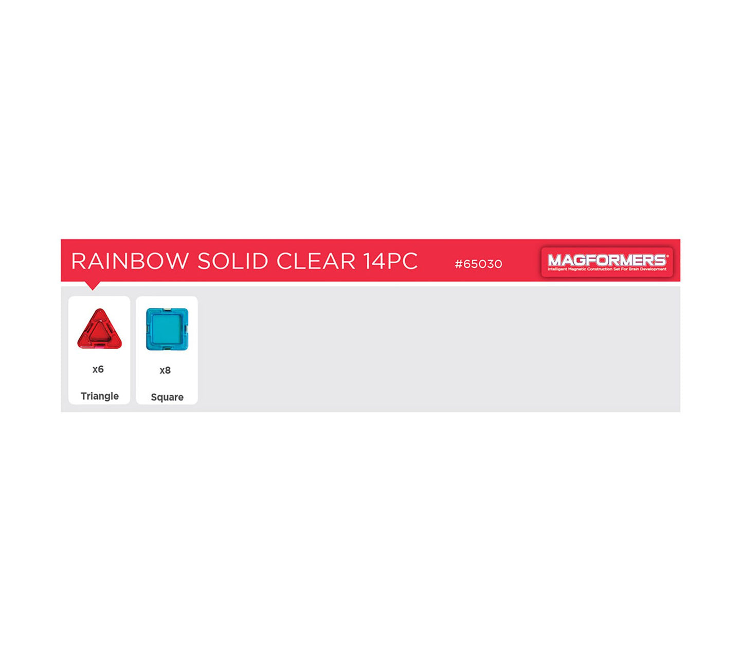 Rainbow Clear Solids 14pc Set