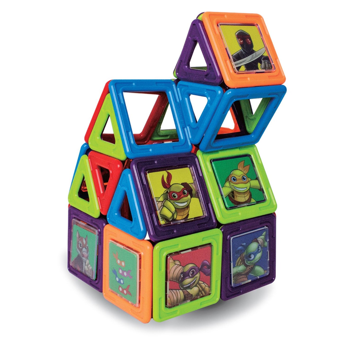 Magformers Teenage Mutant Ninja Turtles 60 Piece Magnetic Construction Set