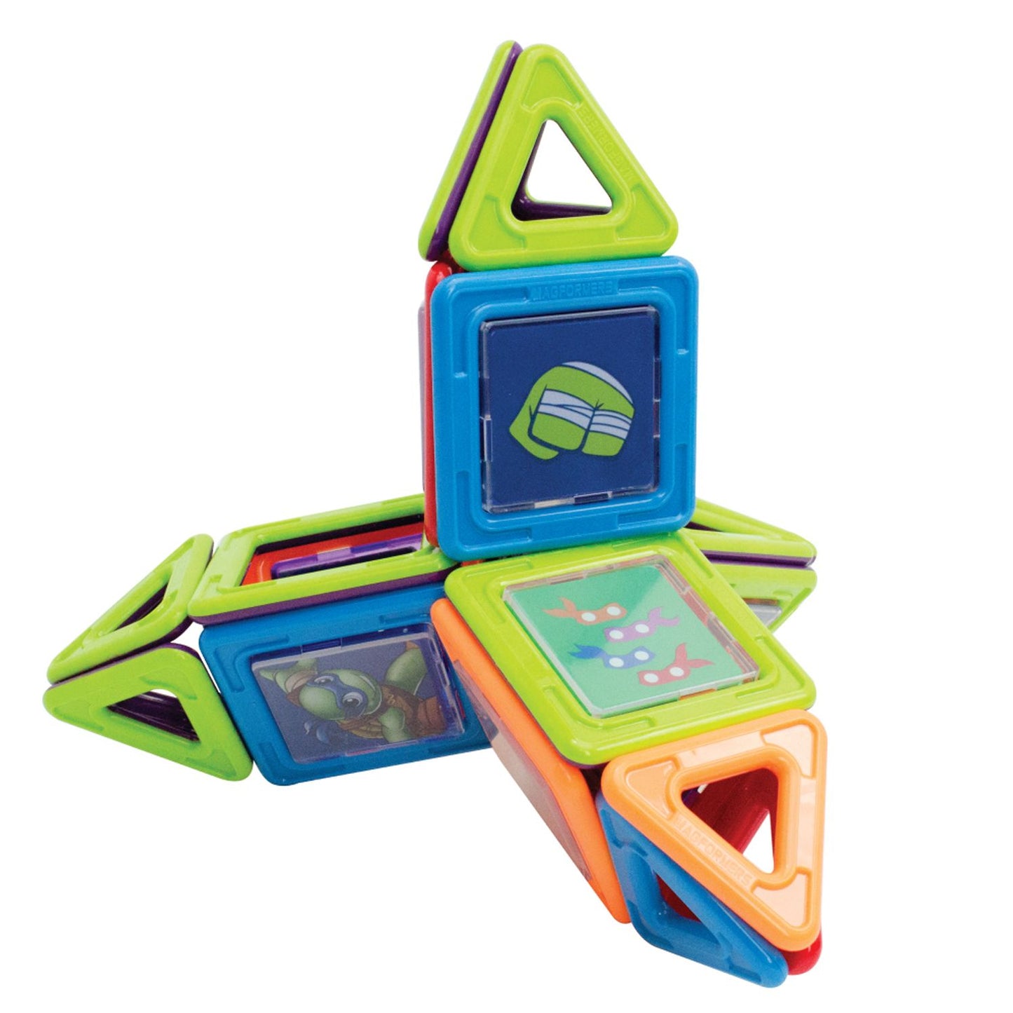 Magformers Teenage Mutant Ninja Turtles 60 Piece Magnetic Construction Set