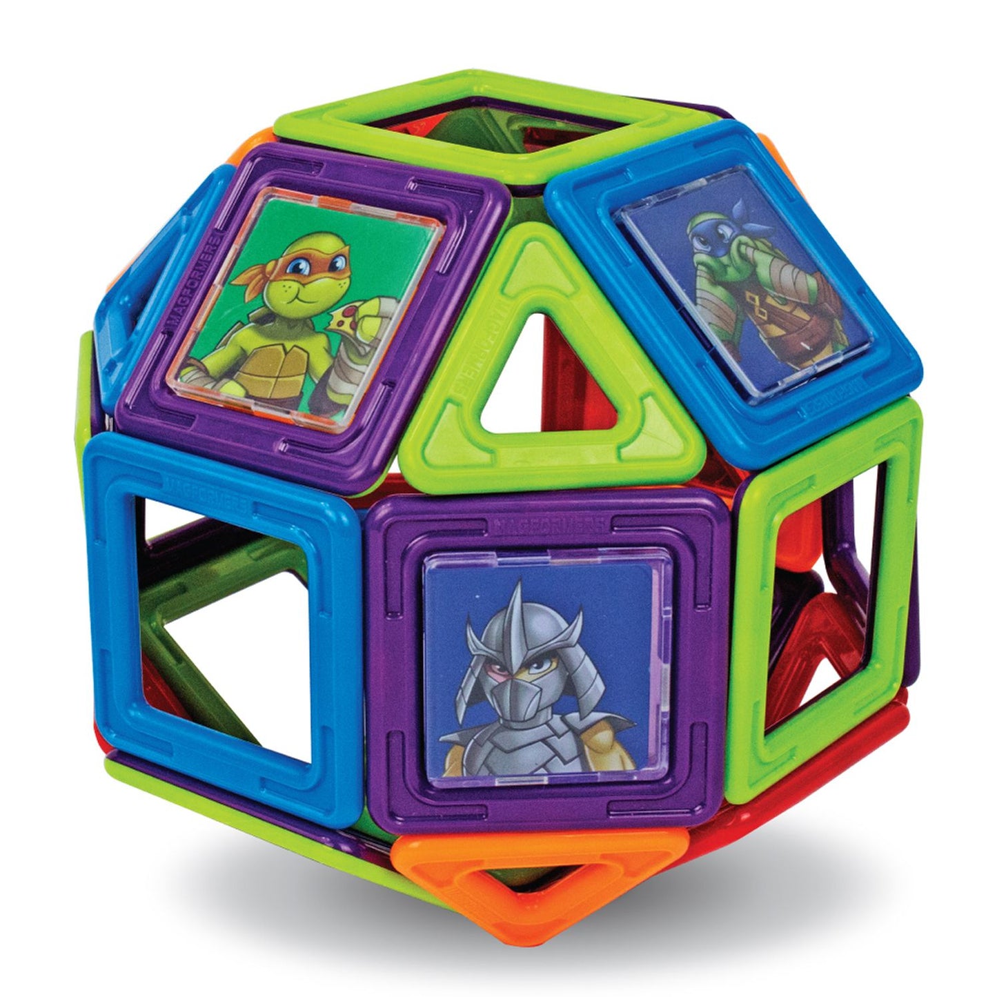 Magformers Teenage Mutant Ninja Turtles 60 Piece Magnetic Construction Set
