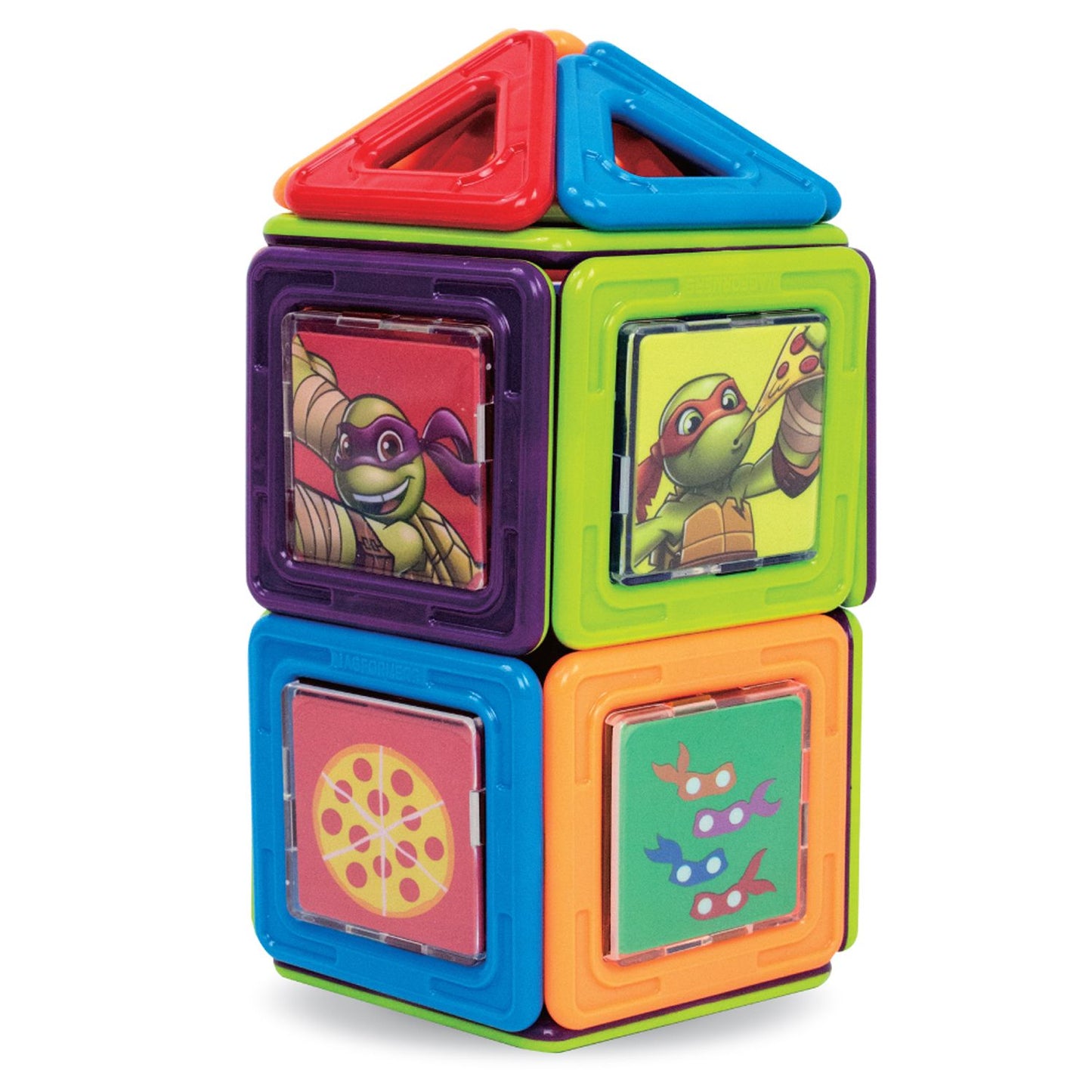 Magformers Teenage Mutant Ninja Turtles 60 Piece Magnetic Construction Set