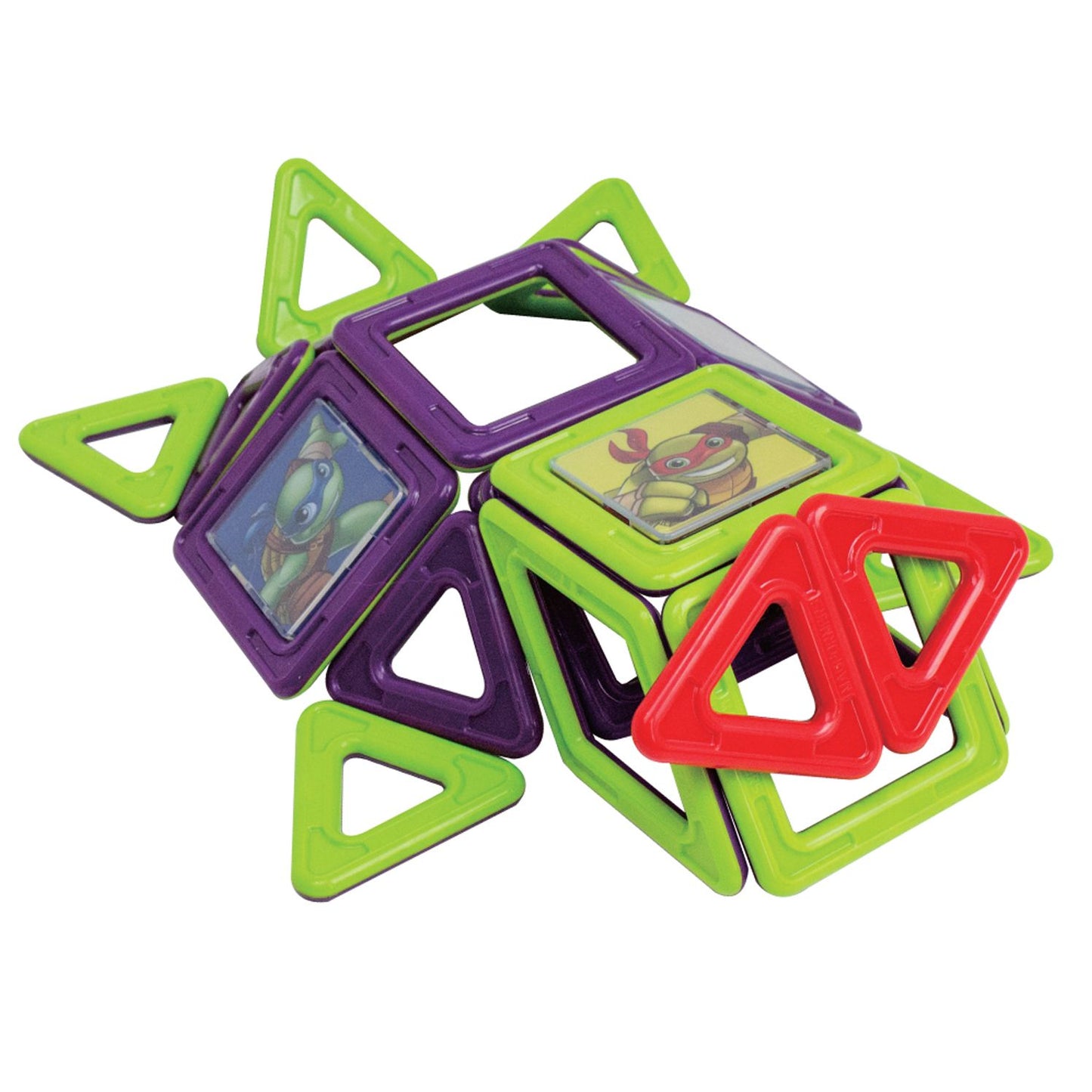 Magformers Teenage Mutant Ninja Turtles 60 Piece Magnetic Construction Set