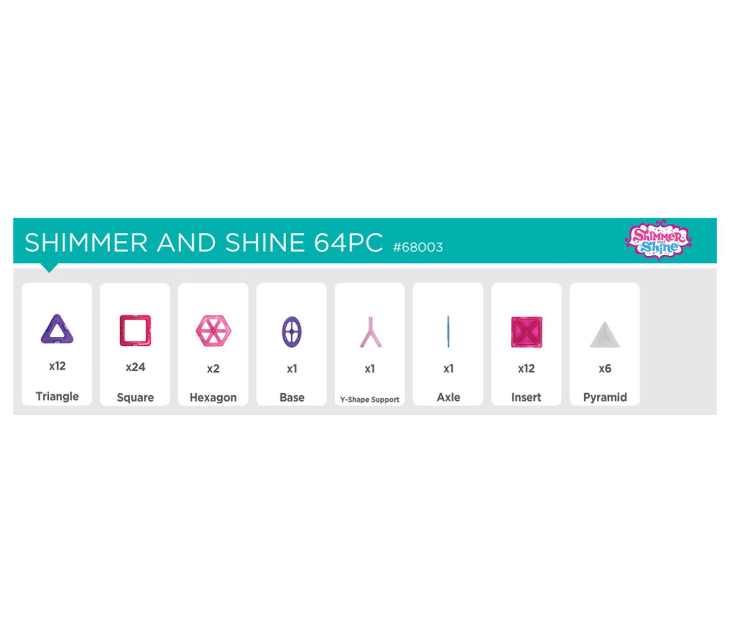 Shimmer and Shine Carnival 64Pc Set