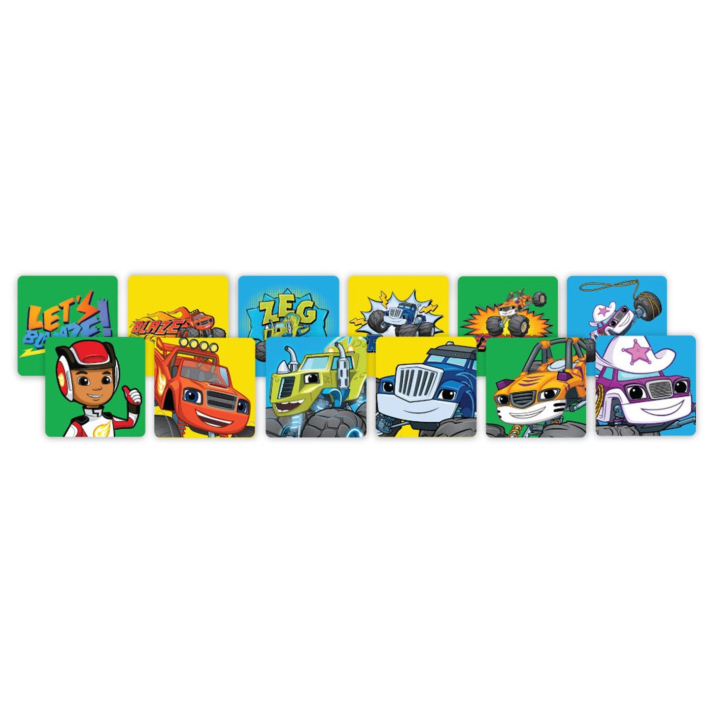 Magformers Blaze Monster Machines 22 Piece Magnetic Construction Set