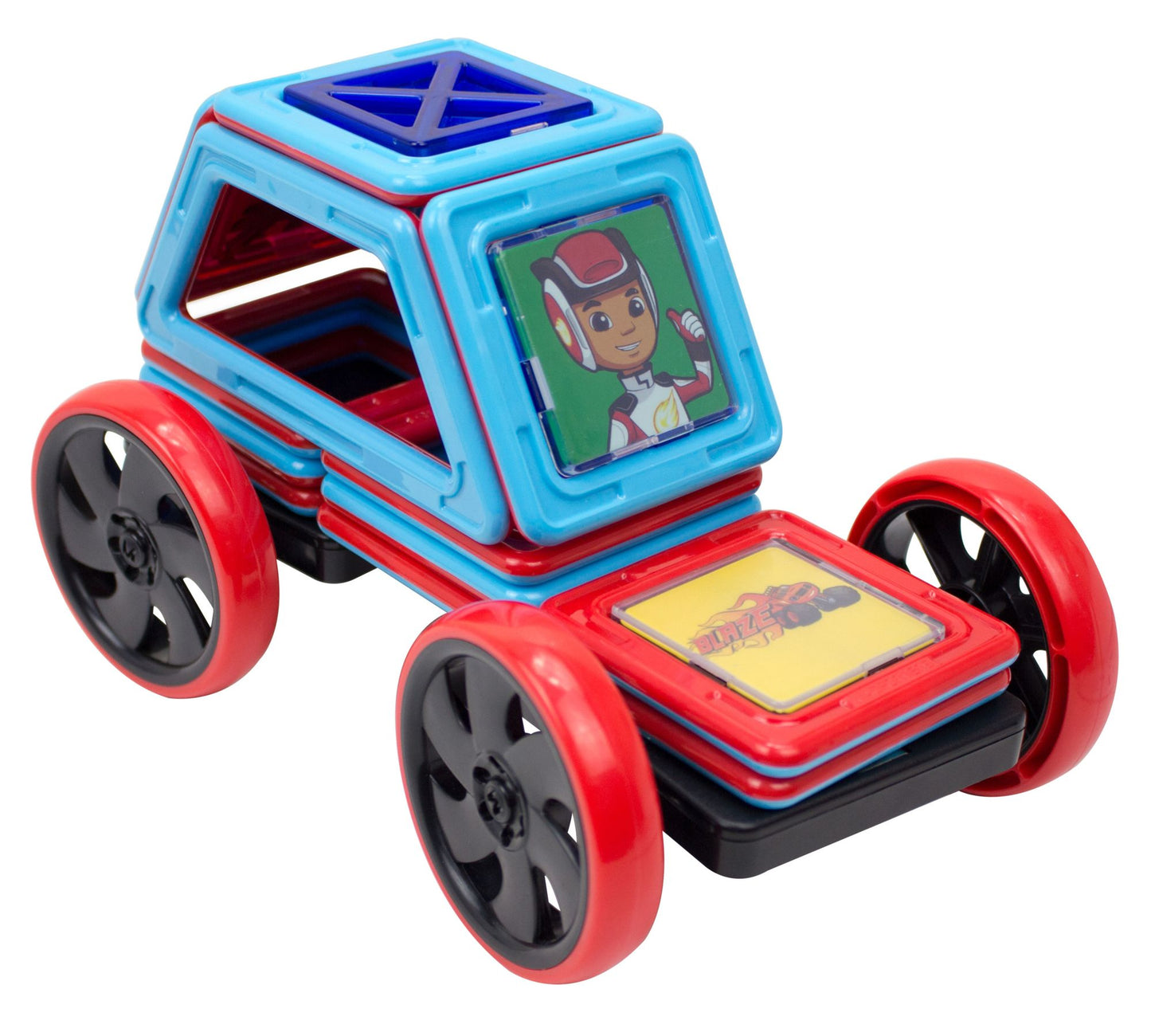 Magformers Blaze Monster Machines 35 Piece Magnetic Construction Set