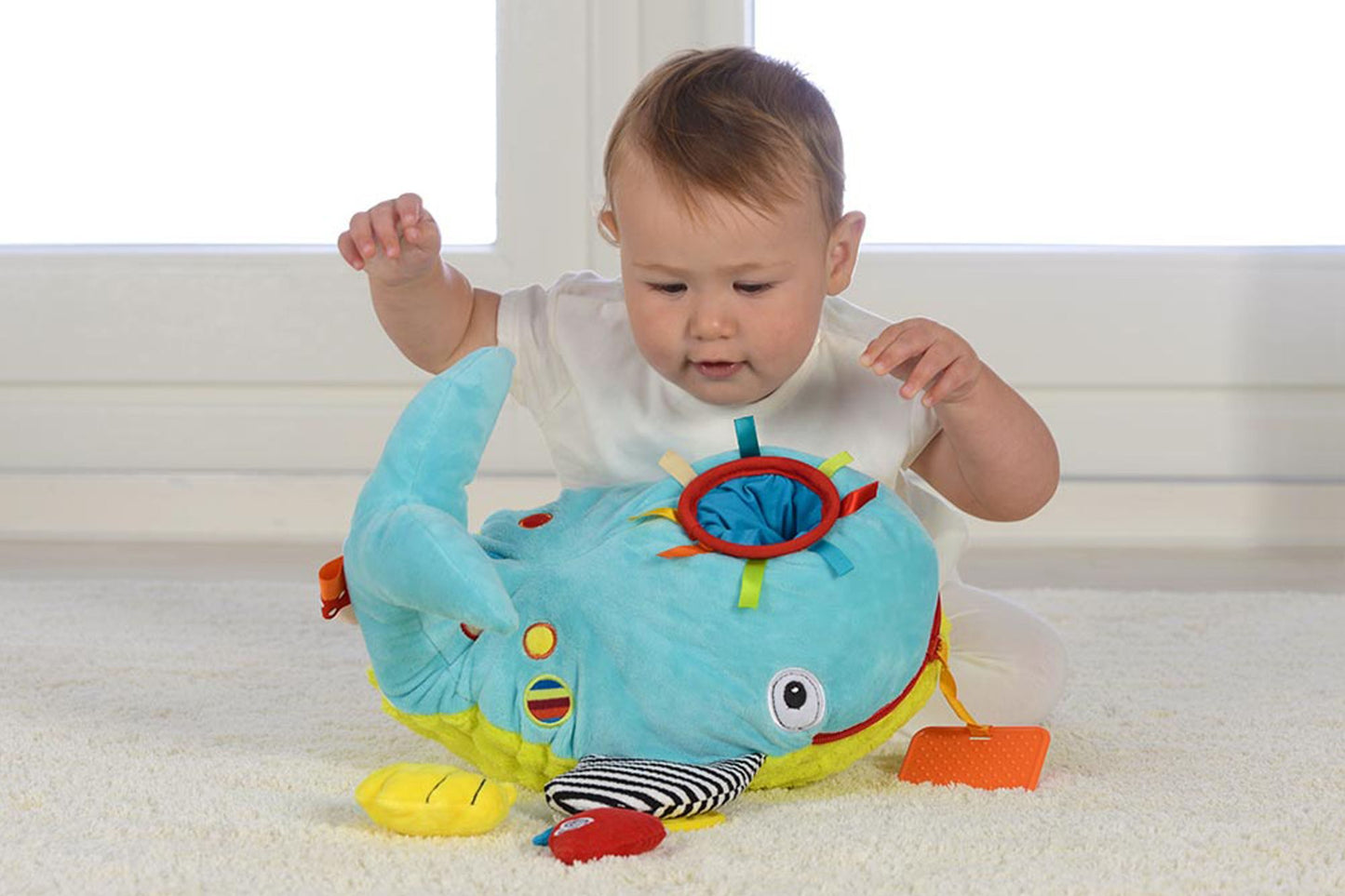 Dolce Play & Learn Whale Plush