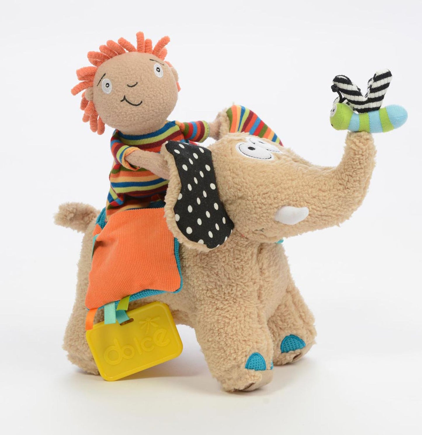 Dolce Pull Along Elephant Plush