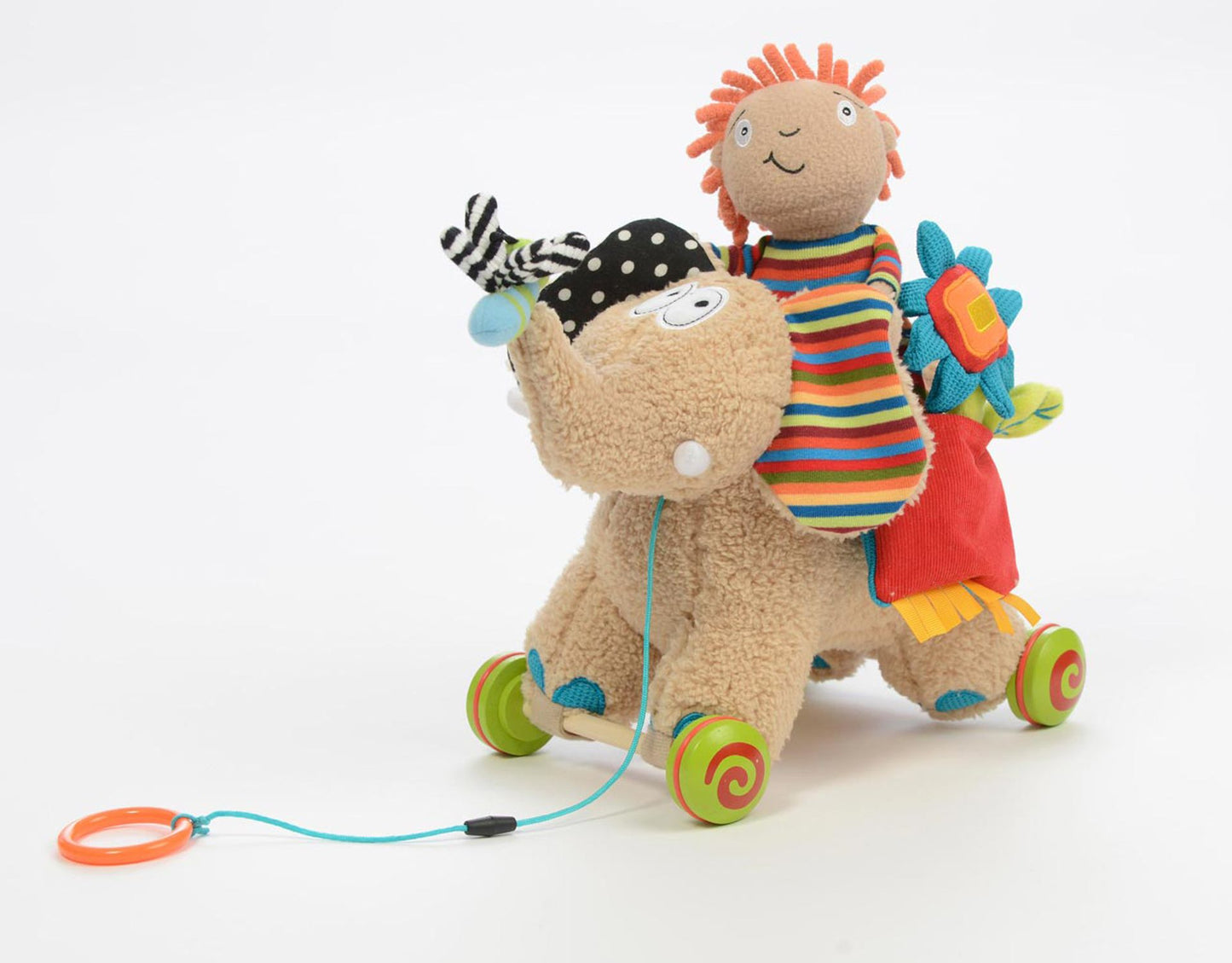 Dolce Pull Along Elephant Plush