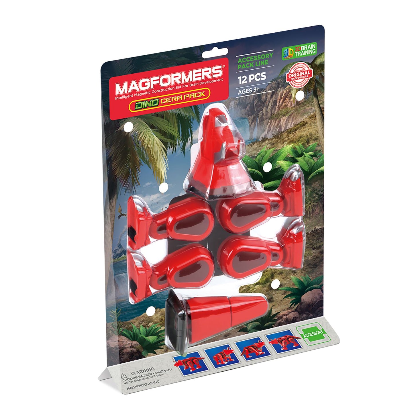 Magformers Cera Accessory 12 Piece Magnetic Construction Set