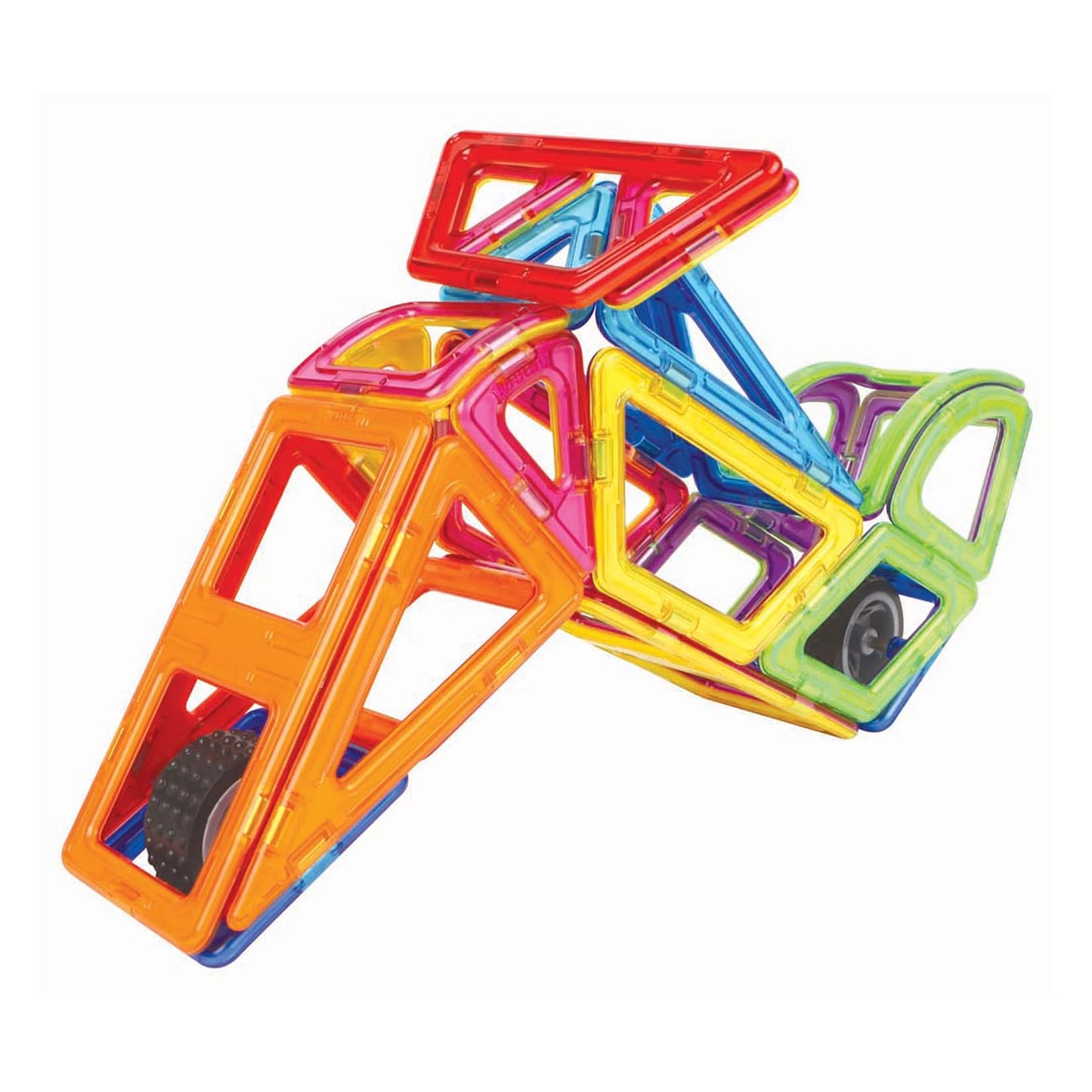 Magformers Wheel Accessory 11 Piece Magnetic Construction Set