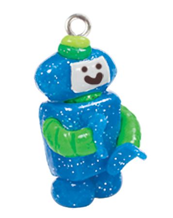 GLITTER CLAY CHARMS