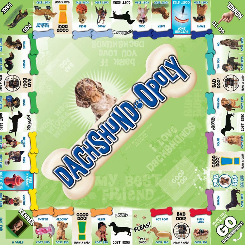 Dachshund opoly