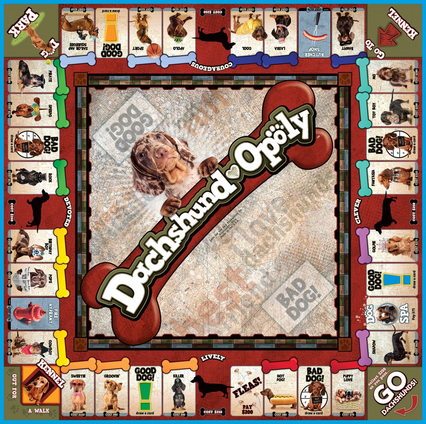 Dachshund opoly