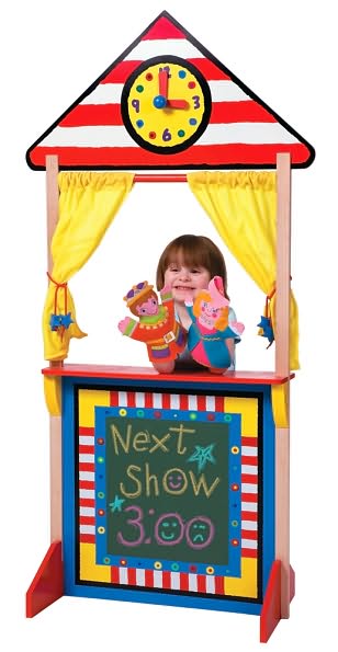 ALEX Puppet Theater with Clock