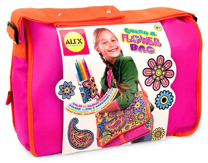 Color A Flower Bag