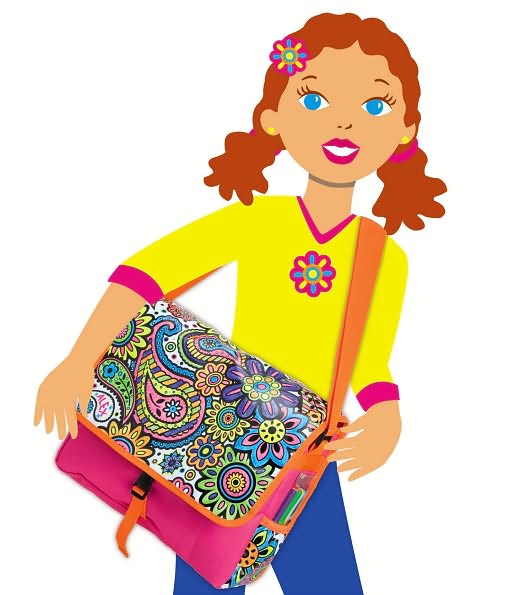 Color A Flower Bag