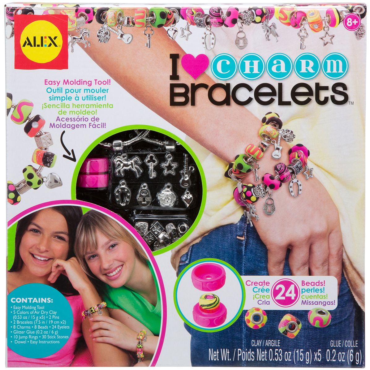 I Heart Charm Bracelets