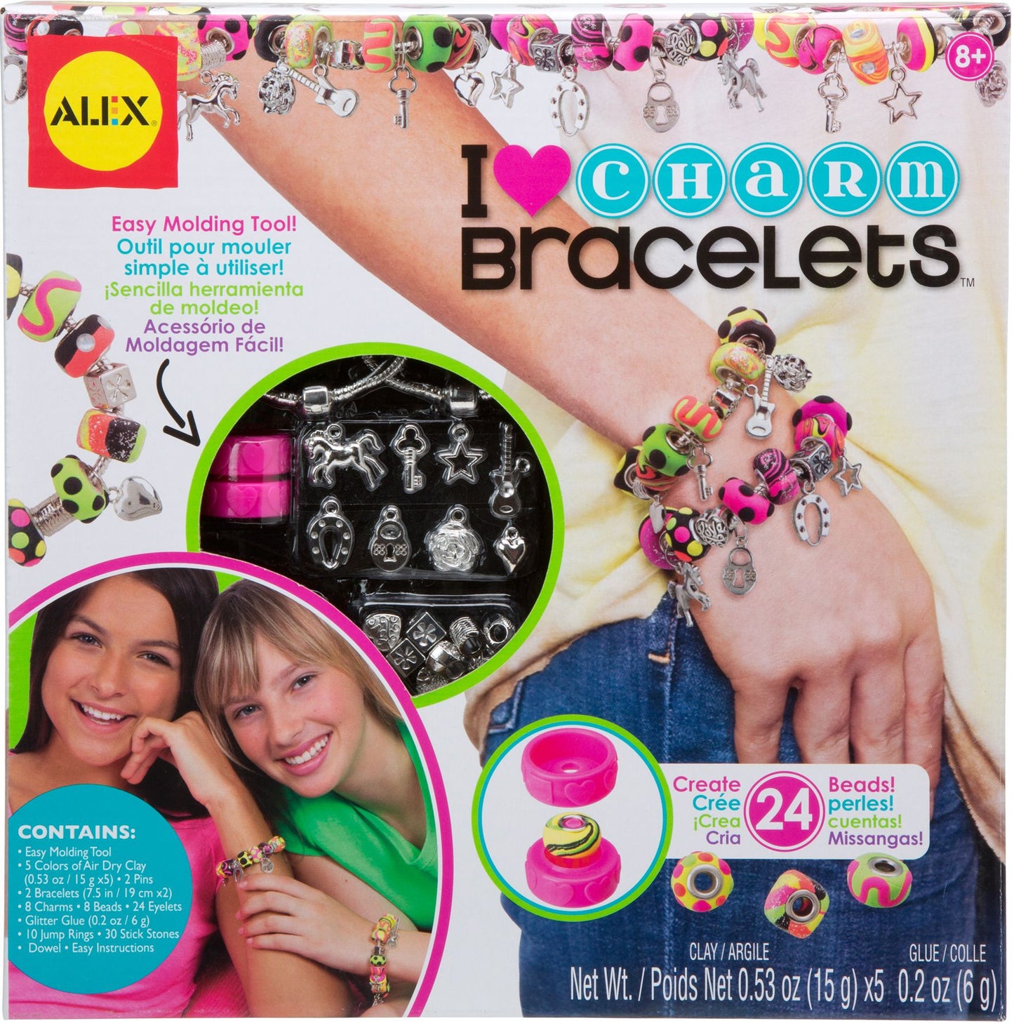 I Heart Charm Bracelets