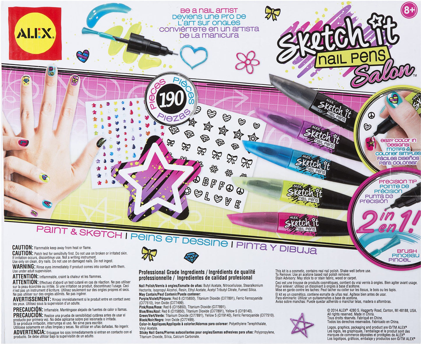 Sketch It Nail Pens Salon