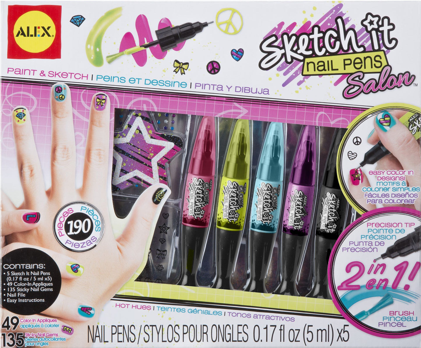 Sketch It Nail Pens Salon