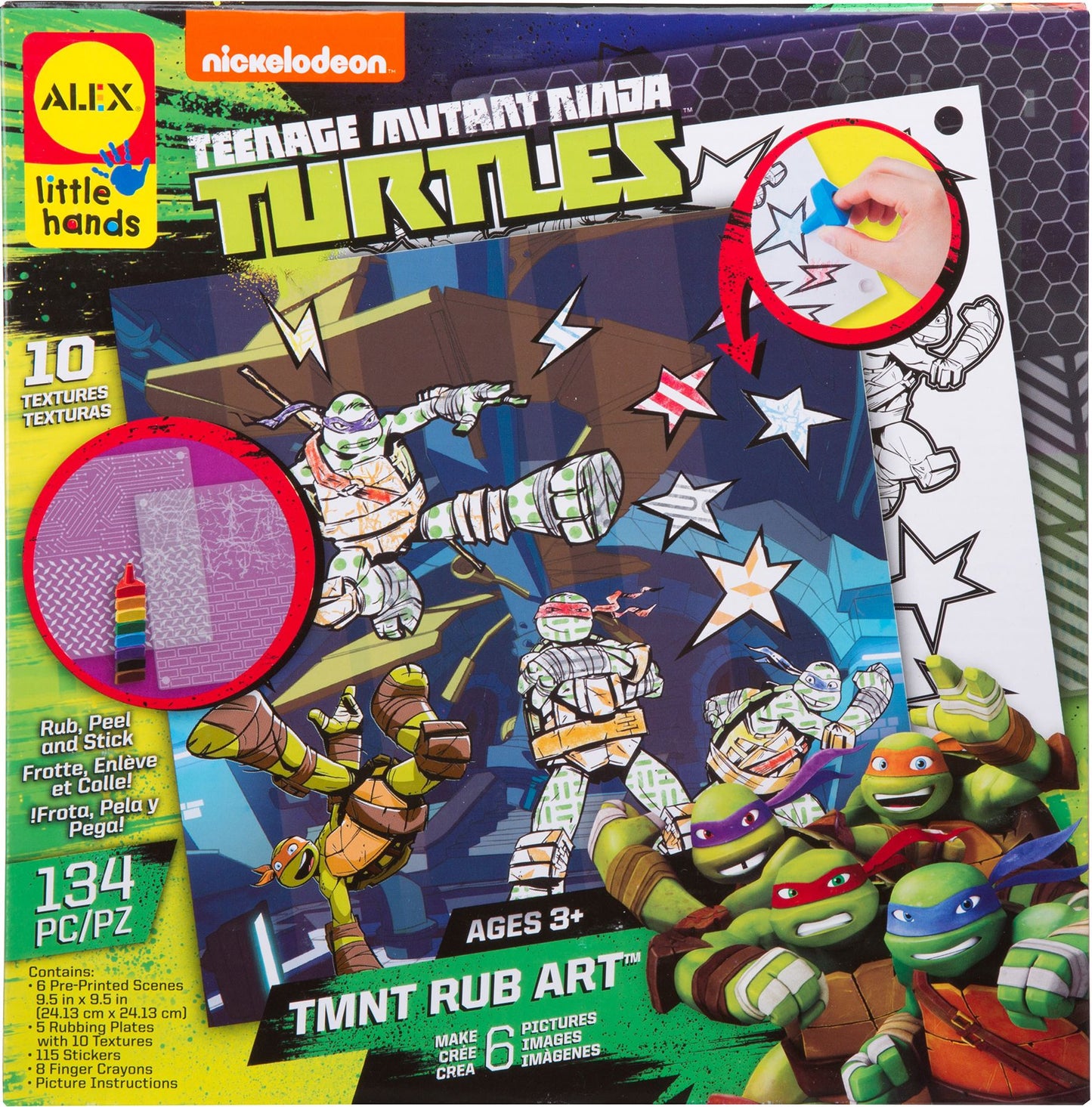 TMNT Rub Art