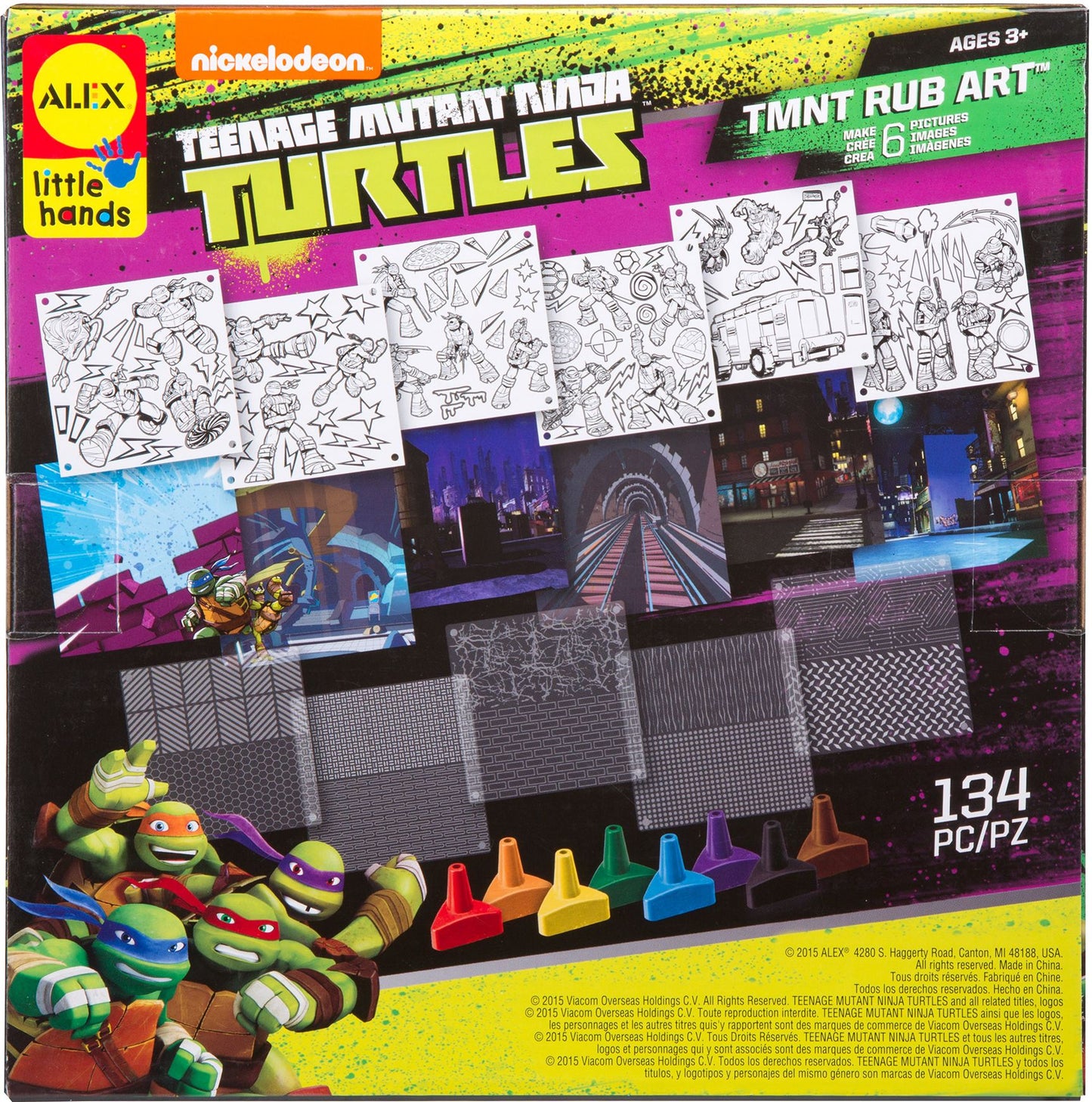 TMNT Rub Art