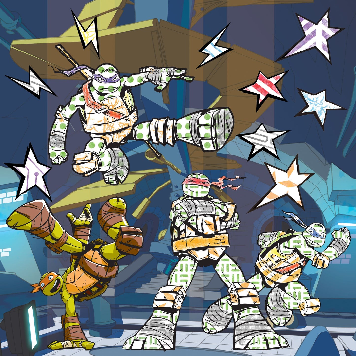 TMNT Rub Art