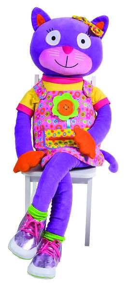Alex Giant 48 Inch Learn to Dress Kitty