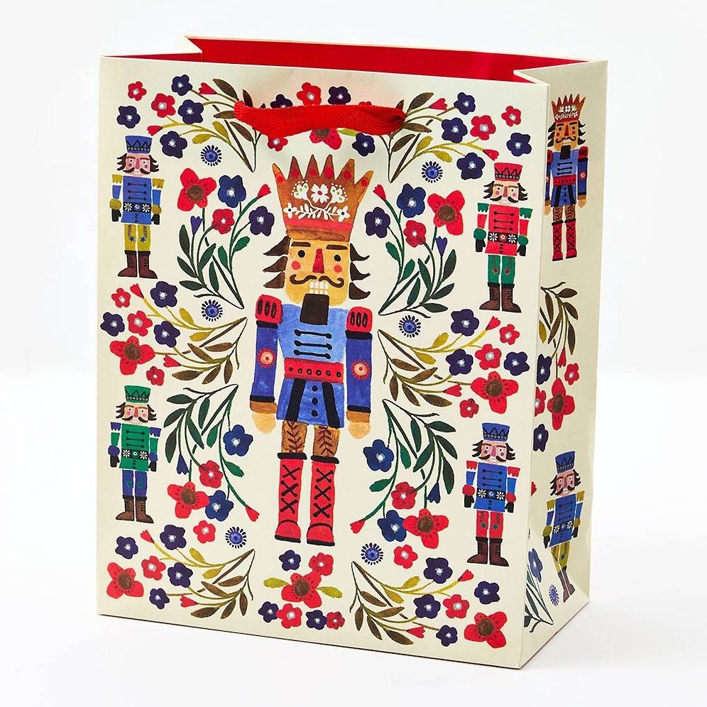 MED Christmas Nutcracker Gift Bag