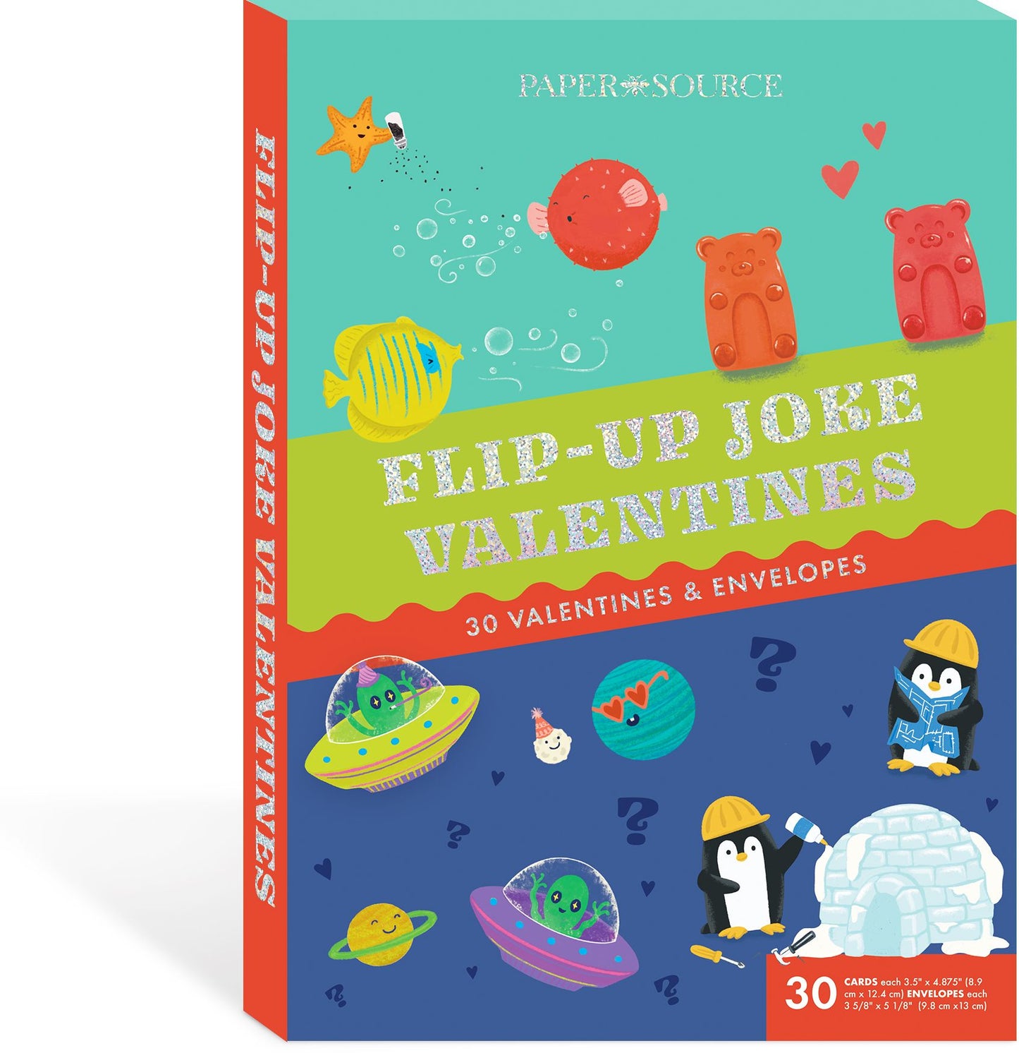 VAL OFF/DIECUT/EMBL Flip Up Jokes FLD S/10