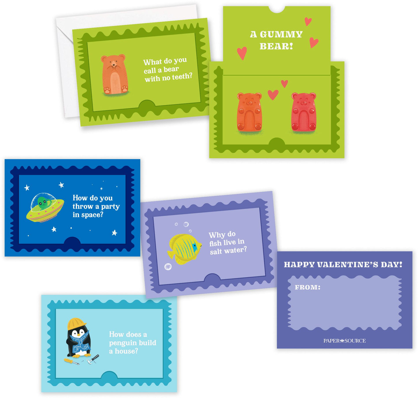 VAL OFF/DIECUT/EMBL Flip Up Jokes FLD S/10