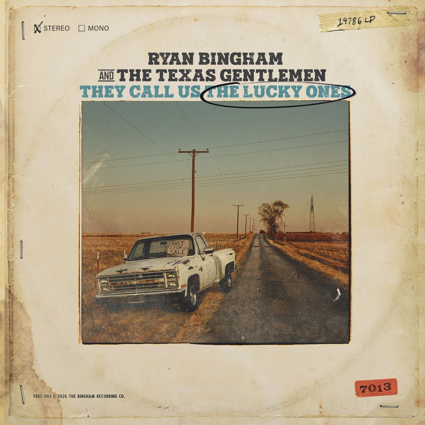 They Call Us The Lucky Ones (Ryan Bingham)