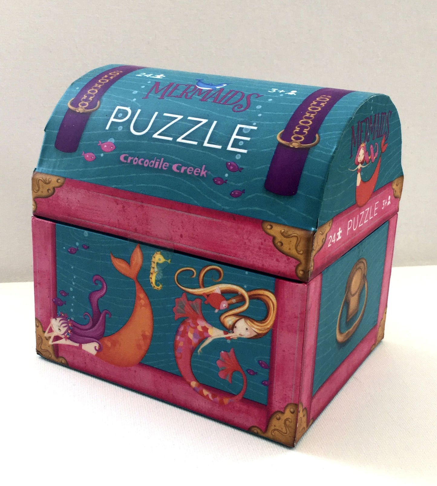 Mini Mermaid Trunk Puzzle - 24 Pc Puz