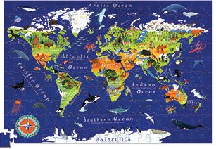 Puzzle & Poster -World 200 pc