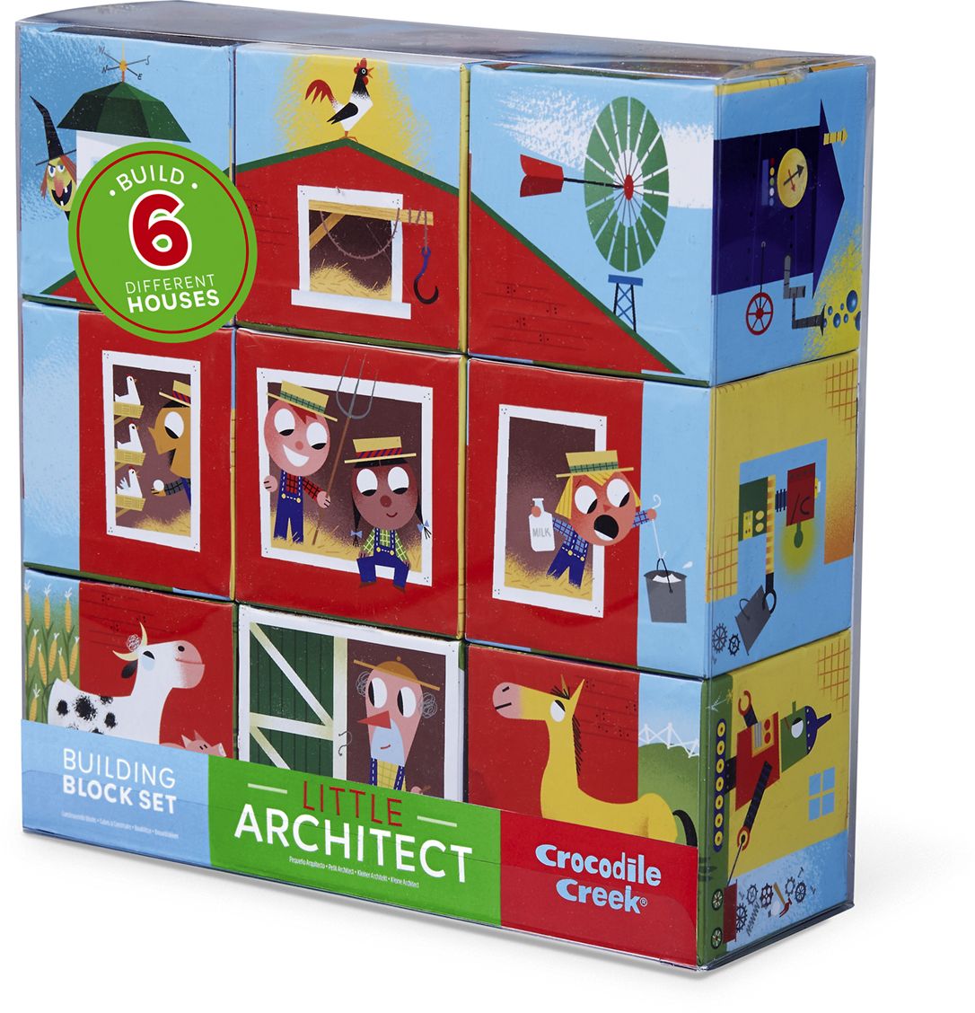 Little Architect- Boy Builder Blocks