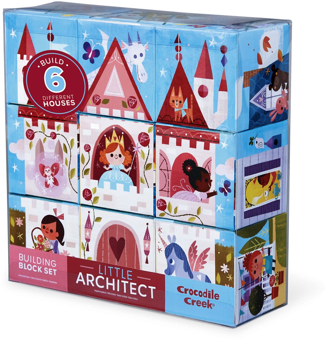 Little Architect- Girl Builder Blocks